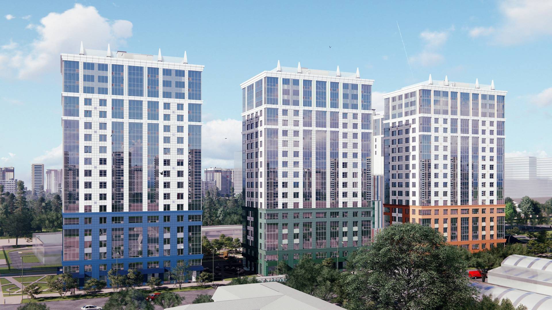 жк премиум галактика общий вид